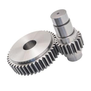 Quality High Load Capacity Metal Spur Gear Various Mounting Type Wear Resisting wholesale