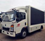 Waterproof Digital Advertising Truck 90km/H , Electronic Billboard Truck Loop