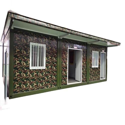 Durable Modular Container Barracks Temporary Modular Steel Containers