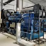 Yuchai 2MW Natural Gas Generator 10.5KV 50Hz Gas Electric Generator