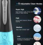 Rotatable Rechargeable Water Flosser Water Pick Electric Multi Application