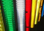 PVC Acrylic High Intensity Prismatic Sheeting Traffic Sign White Reflective