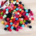 Wholesale Colorful DIY Multicolored Pom Pom Ball For Hat Costume Christmas