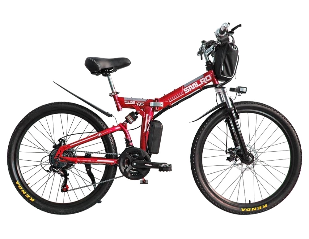 31MPH 26 Inch Folding Electric Bike With 1000W Rear Hub Motor