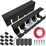 Living Room Desk Cable Tray Single Tier Metal Cable Hanging Brackets for