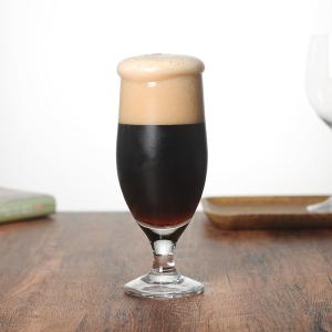 Quality 13oz Stemmed Beer Tulip Glasses Juice Belgian Ale Beer Glass wholesale