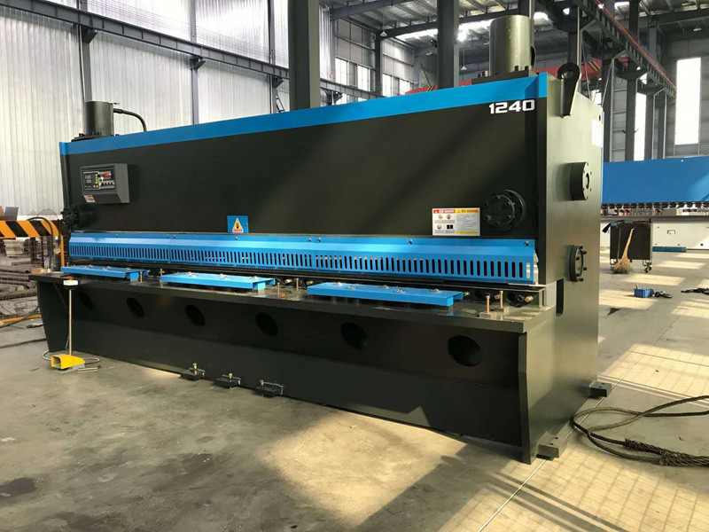 Electric Cutting Hydraulic Guillotine Shearing Machine CNC E21s 12*4000 18.5 Kw