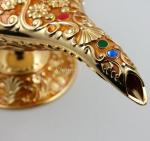 Shinny Gifts Enamel Metal Brass Genie Lamp
