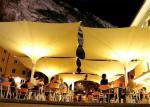 Heavy Duty Tulip Umbrella Customized Shape UV Resistant For Beach Market