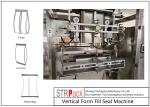 Detergent Powder Granule Packing Machine 15 - 70 Bags / Min Packing Speed With