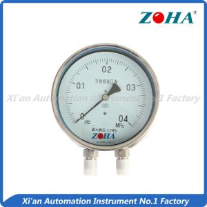 Quality Differential Stainless Steel Pressure Gauge Connect With Triple Valve Group wholesale