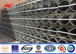 11.8m 5mm Thickness Steel Transmission Poles Hot Dip Galvanized
