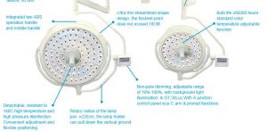 Quality 4300k 70w Operating Theatre Light Surgery Room Light brightness adjustable wholesale