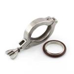 Stainless Steel 304 316 KF16 KF25 KF40 Tri Clamp Ferrule Set for Vacuum Adapter