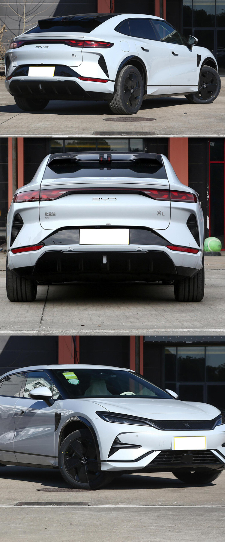New 662km BYD Song L Electric EV Car Luxury SUV 5-seater