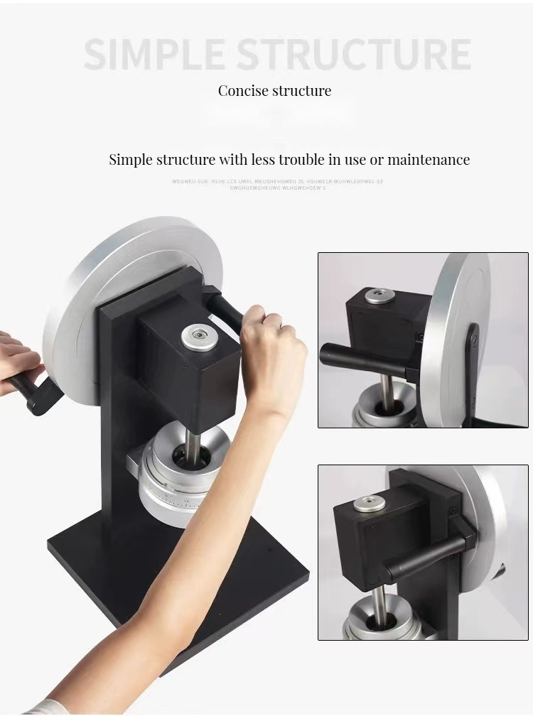 White Aluminum Steel Burr Manual Coffee Grinder for Home kfj127