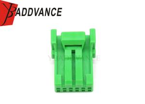 Quality Hot sale 6 Pin Female Electrical Connector Housing Green Color For Automotive wholesale
