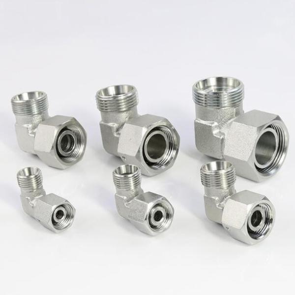 Sleeve Type Hydraulic Tube Fitting Reducer Tube Adaptor with Swivel Nut 90