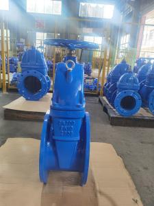 Quality Industrial Resilient Wedge Gate Valve Din 3352 F4 Handwheel wholesale