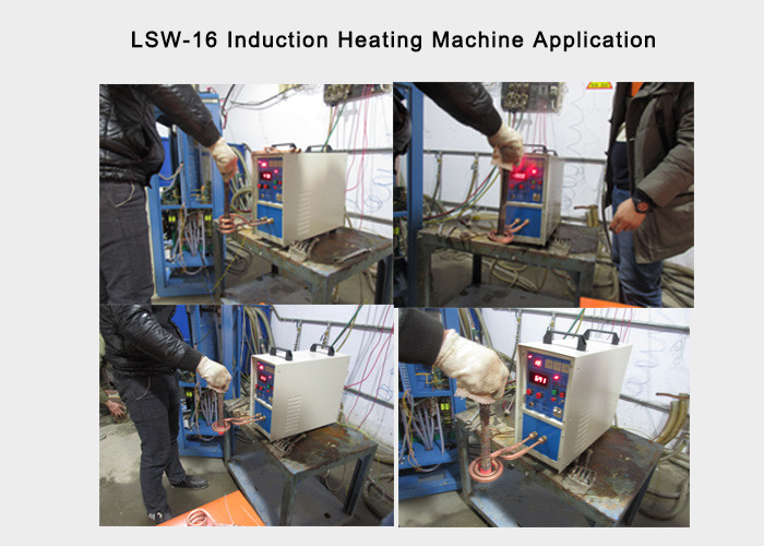 220V Heating Induction Brazing Machine Intermediate Frequency Steel Tube