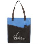 Convention Recycling Non Woven Gift Bags With Logo Pocket Foldable Business