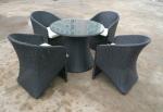 (5pcs dining sets)=4pcs chair+1pcs table