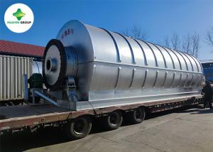 Quality Small 5 Ton Waste Tyre Pyrolysis Plant Unit To Fuel Oil Process wholesale