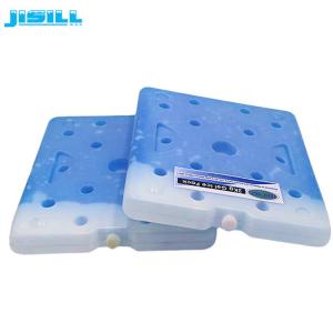 Quality Custom Logo Sticker Ice Cooler Brick 2kg Large Hard Plastic Food Frozen 310x285x30mm wholesale