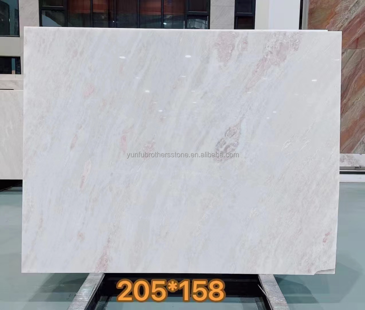 Calcite Marble Stone Luxury Polished Borders for Living Room Wall Backsplash Floorings