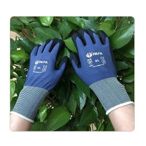 Quality Women Summer Breathable Gardening Nylon Knit Hand Safety Gloves wholesale