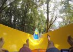 Commercial 2000 Sq.M SGS Spiral Water Slide