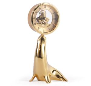 Quality Christmas Gift Metal 130X250 Clock Decorative Art Craft wholesale