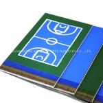 Slip Resistant Acrylic Sports Flooring Badminton Court Use Environmental