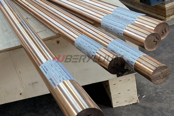 Cuberyllium Copper Rods C17300 1.3mm Dia X 2000mmL With Temper TD04