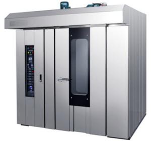 Quality Two Trolley Oven Biscuit Processing Line 64 Trays Rotary Oven CE ISO Certification wholesale