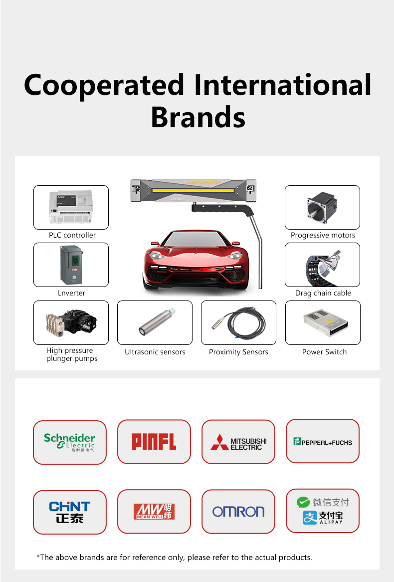 Car Cleaning Taken to the Next Level with Copper and Stainless steel Unmanned Touchless Automatic Car Wash Machine