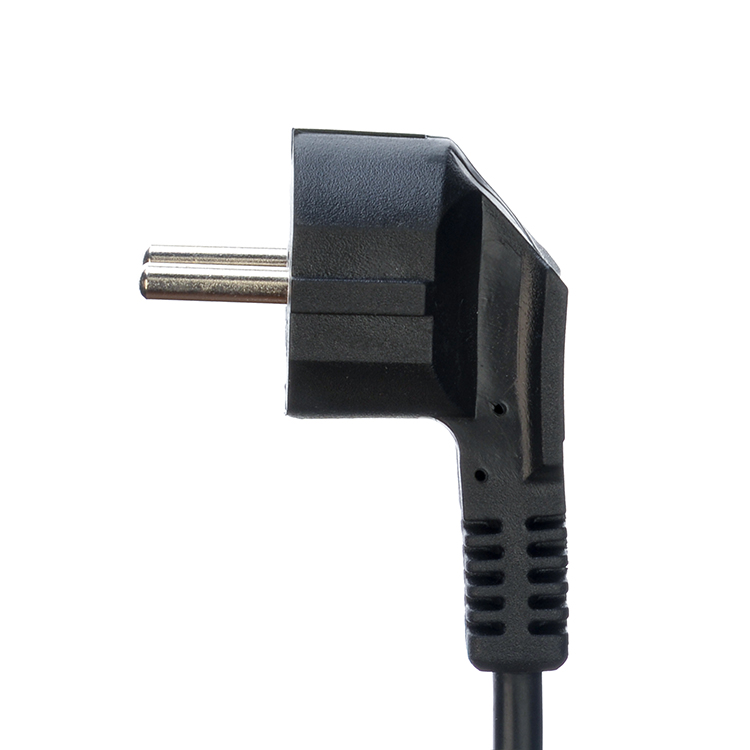 VDE/SNI/KC Plug Type 3 Round Pin Schuko Extension Cord for Stove and Oven Open End Design