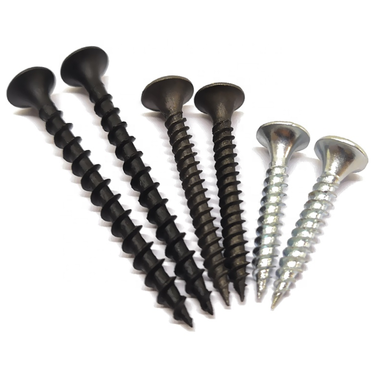 Thread Black Phosphate Bugle Head Gypsum Board Screw Drywall Screw
