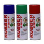 Aerosol Rubber Spray Paint / Plastic Dip Spray Fast Drying Anti - Corrosion