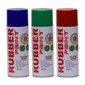 Quality Aerosol Rubber Spray Paint / Plastic Dip Spray Fast Drying Anti - Corrosion wholesale