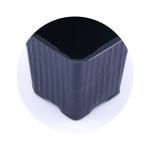 Customized square vacuum formed black PP PS plastic plant planting pot basin