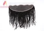 Ear To Ear 13x4 Lace Frontal Lace Human Hair , Brazilian Deep Curly Virgin Hair