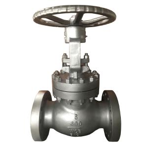 High Temperature WCB Globe Valve , 3/4'' 150LB Flange End Carbon Steel Globe Valve