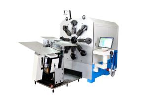 Quality 16 Aixs 80m / Min Spring Making Machine And Wire Bender Combined Equipment wholesale
