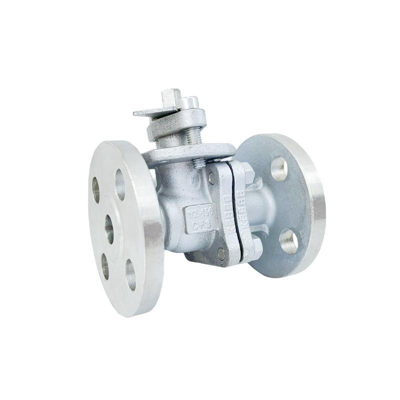 2-PC Stainless Steel CF8m SS316 304 Pn16 Flanged Ball Valve
