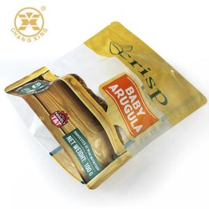 Quality BOPP Anti Fog Vegetable Packing Bags Baby Arugula Plastic Pouch For Fresh Fruit wholesale