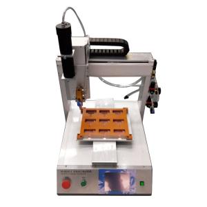 Quality Glue dispensing machine silicone glue dispensing Potting machine with 300ML silicone bucket wholesale