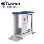Temperature Disinfection Channel For Public Place Measurement And Disinfect