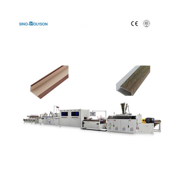 Cheap 30kw Automatic PVC Angle Line Making Machine 60-80kg/H for sale