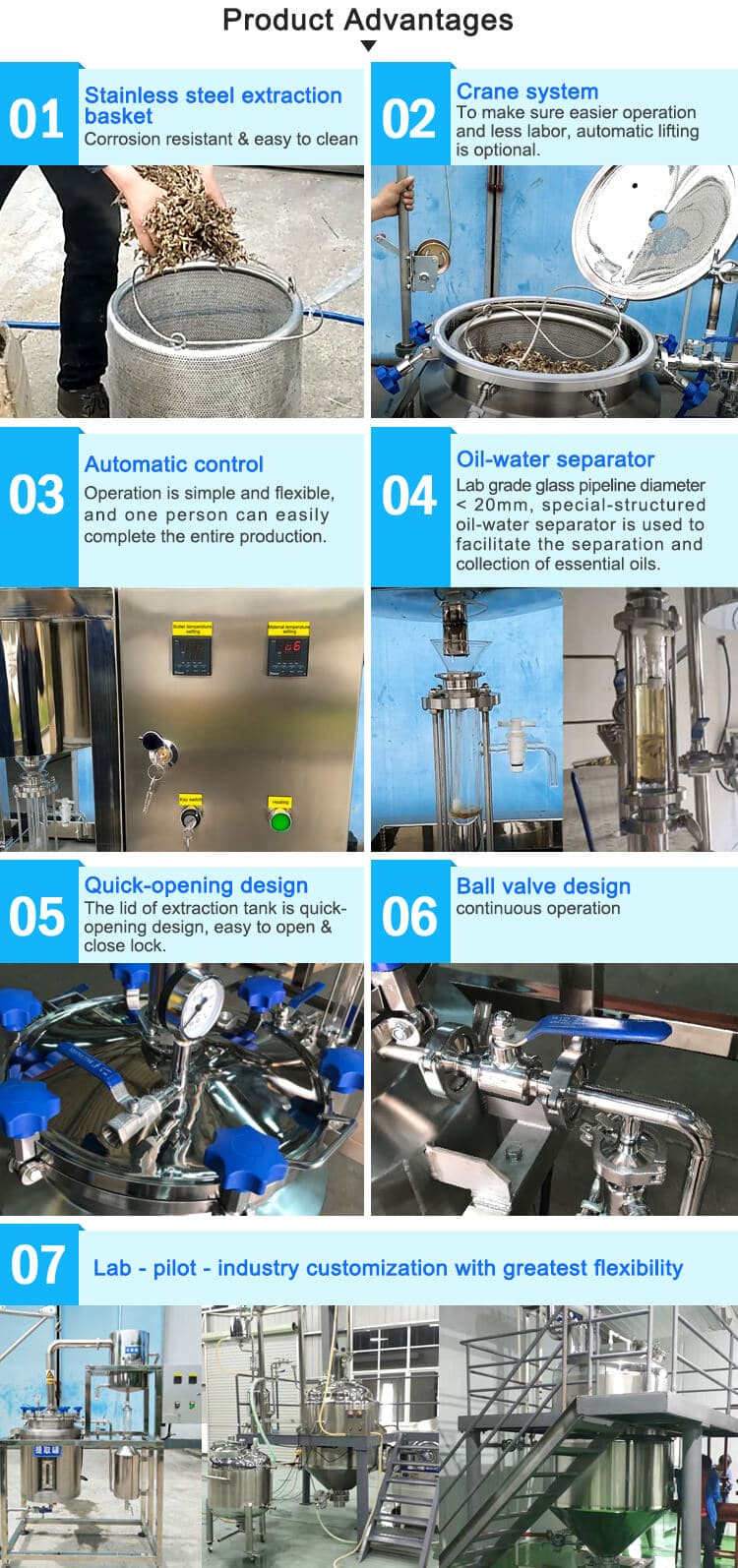 essential oil extraction detail quality